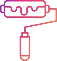 Roller Icon Design Symbol vector