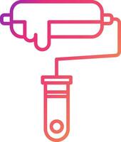 Paint Roller Icon Design Symbol vector