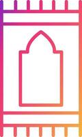 Sajadah Icon Design Symbol vector