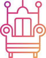 Throne Icon Design Symbol vector