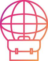 Outsourcing Icon Design Symbol vector
