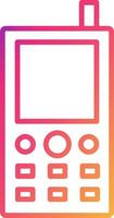 Mobile Phone Icon Design Symbol vector