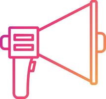 Megaphone Icon Design Symbol vector