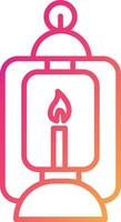 Oil Lamp Icon Design Symbol vector