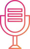 Microphone Icon Design Symbol vector
