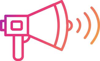 Megaphone Icon Design Symbol vector