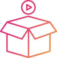 Package Icon Design Symbol vector