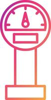 Meter Icon Design Symbol vector