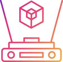 Hologram Icon Design Symbol vector