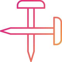 Nails Icon Design Symbol vector