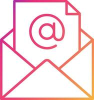 Mail Icon Design Symbol vector