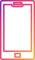 Mobile Phone Icon Design Symbol vector