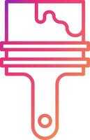 Paintbrush Icon Design Symbol vector