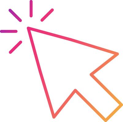 Mouse Pointer Icon Design Symbol