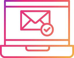 Mailing Icon Design Symbol vector