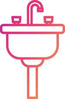 Sink Icon Design Symbol vector