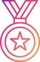 Medal Icon Design Symbol vector