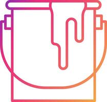 Paint Can Icon Design Symbol vector