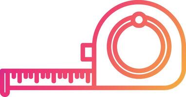 Measuring Tape Icon Design Symbol vector