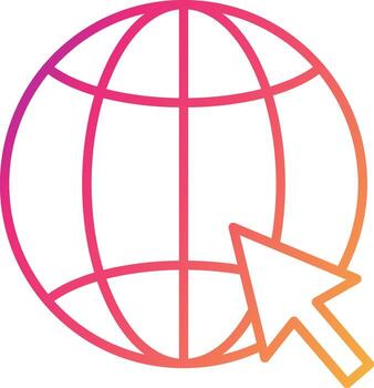 Internet Icon Design Symbol vector