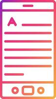 Kindle Icon Design Symbol vector
