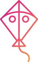 Kite Icon Design Symbol vector