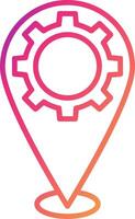 Location Icon Design Symbol vector