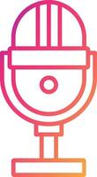 Microphone Icon Design Symbol vector