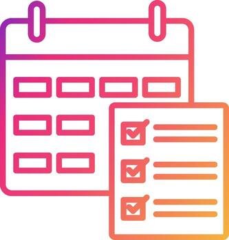 Checklist Icon Design Symbol vector