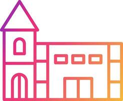 Castle Icon Design Symbol vector