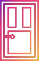 Door Icon Design Symbol vector