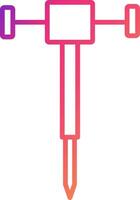 Driller Icon Design Symbol vector