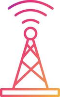 Broadcast Icon Design Symbol vector