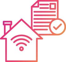 Correct Icon Design Symbol vector