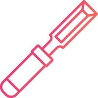 Chisel Icon Design Symbol vector