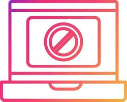 Block Icon Design Symbol vector