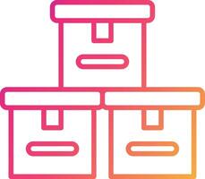 Box Icon Design Symbol vector