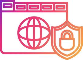 Browser Icon Design Symbol vector