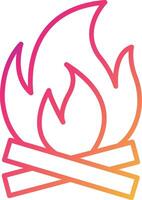 Bonfire Icon Design Symbol vector