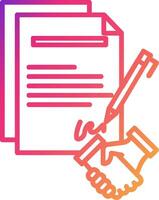 Agreement Icon Design Symbol vector