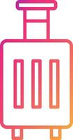 Baggage Icon Design Symbol vector