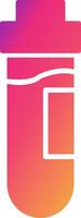 Test Tube Icon Design Symbol vector