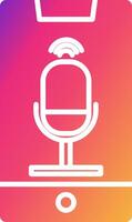 Voice Control Icon Design Symbol vector