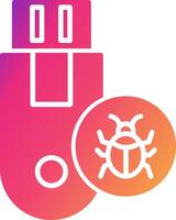 Usb Icon Design Symbol vector