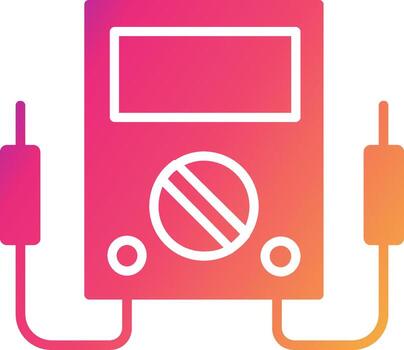 Voltmeter Icon Design Symbol vector