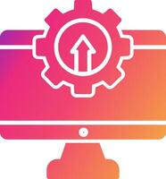 Upgrade Icon Design Symbol vector