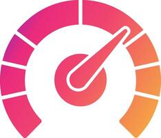 Speed Test Icon Design Symbol vector