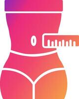 Waist Icon Design Symbol vector
