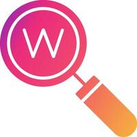 Keyword Icon Design Symbol vector