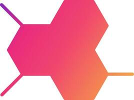 Molecular Icon Design Symbol vector